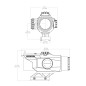 Victoptics C1 4x32 prizmás távcső – fekete Victoptics C1 4x32 prizmás távcső – fekete