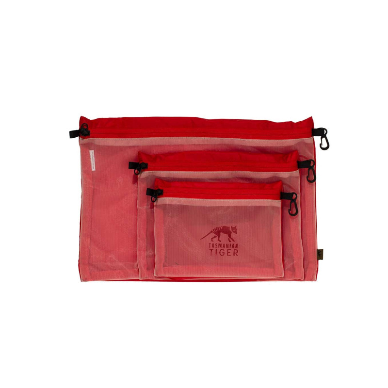 TT MESH POCKET szervezőkészlet – piros