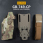 WST 6354 DO Holster Glock 17 with X300 Flashlight, Right-Handed – MC