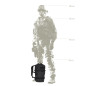 TT Tactical Backpack MODULAR DAYPACK L 18 l - Black