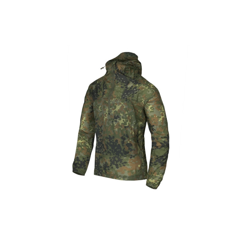 HELIKON WINDRUNNER® WindPack® nylon szélkabát – Flecktarn