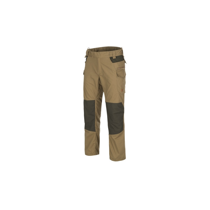 HELIKON PILGRIM Pants® DuraCanvas® - Coyote / Taiga Green HELIKON PILGRIM Pants® DuraCanvas® - Coyote / Taiga Green