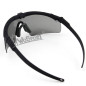 WST Shooting Glasses MA-69, Smoke Visor – Tan