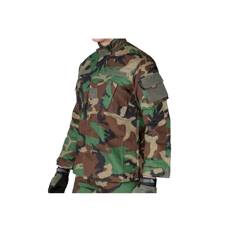 SATAC ACU Tactical Jacket - Woodland