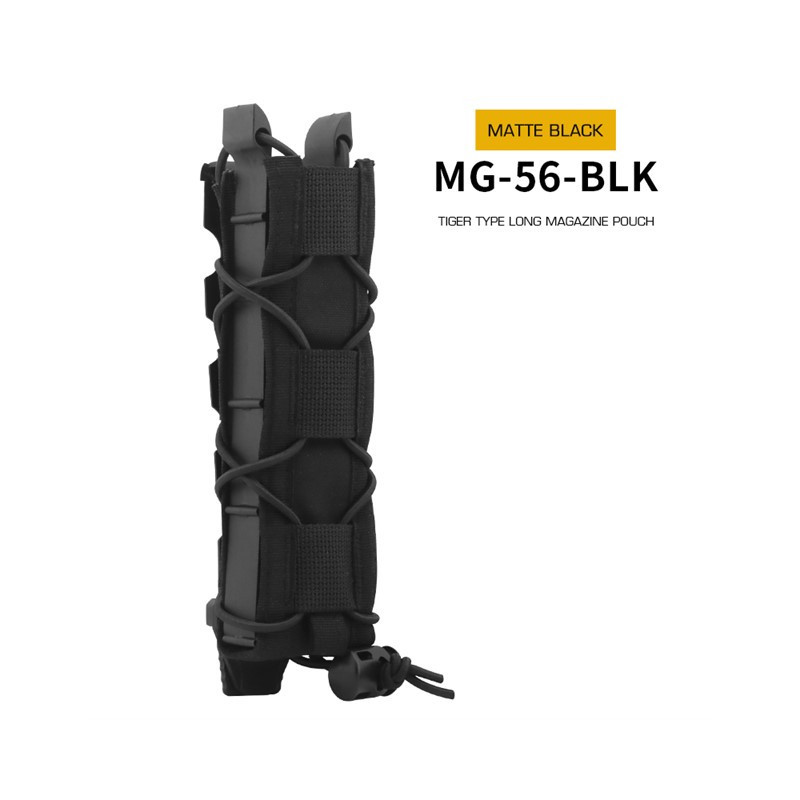 WST TIGER Type SMG Magazine MOLLE Pouch – Black