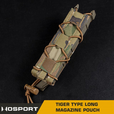 WoSporT TIGER SMG-típusú tár MOLLE-táska – Fekete | ANAREUS