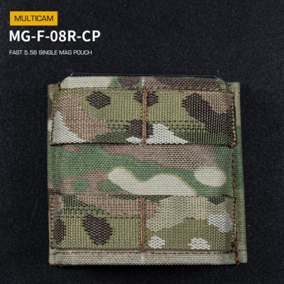 WoSporT FAST Type 5.56 (M4) Magazine MOLLE Pouch, Short – Multicam