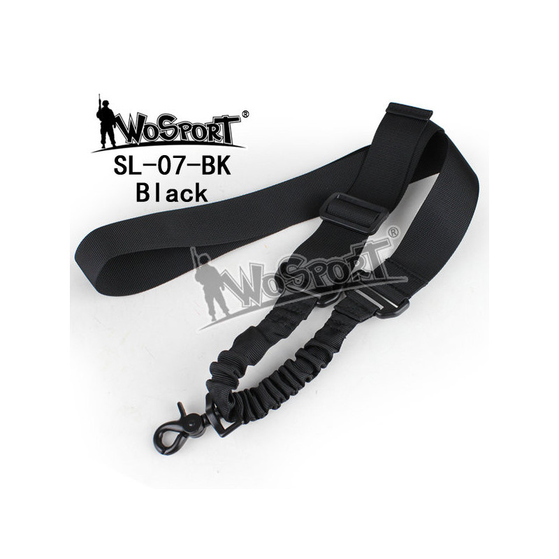 Tactical  1-point bungee sling, black - 1 carbine