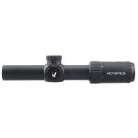 VictOptics LPVO S6 1–6x24 távcső + egyrészes rögzítő – fekete