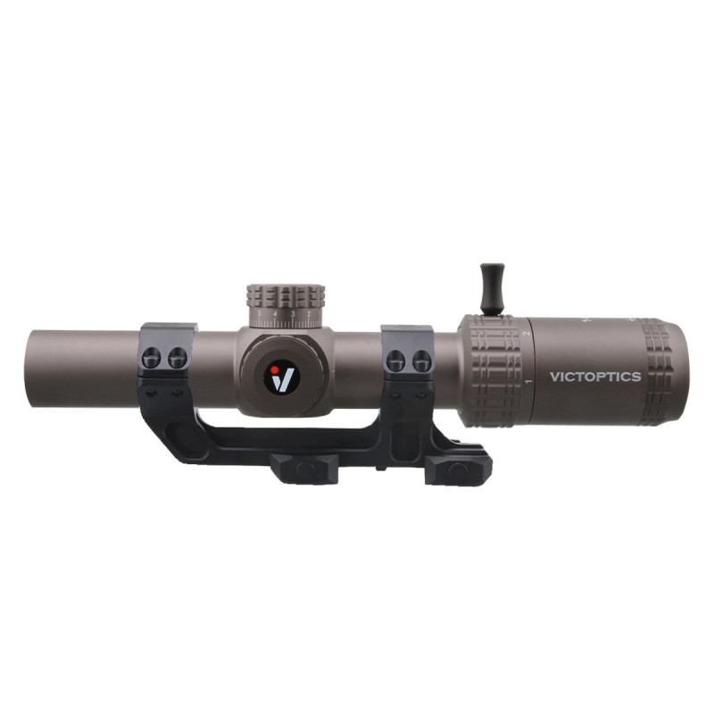 VictOptics LPVO S6 1–6x24 távcső + egyrészes rögzítő – barna VictOptics LPVO S6 1–6x24 távcső + egyrészes rögzítő – barna