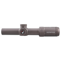 VictOptics LPVO S6 1–6x24 távcső + egyrészes rögzítő – barna