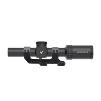 VictOptics LPVO S10 1–10x24 távcső + egyrészes rögzítő – fekete