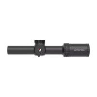 VictOptics LPVO S10 1–10x24 távcső + egyrészes rögzítő – fekete