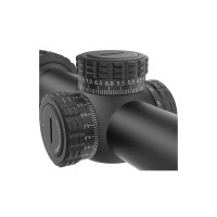 VictOptics LPVO S10 1–10x24 távcső + egyrészes rögzítő – fekete
