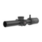 VictOptics LPVO Riflescope S10 1–10x24i Fiber + One-Piece Mount - Black