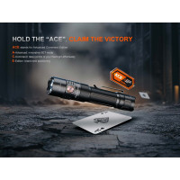 FENIX Rechargeable LED Flashlight PD35R ACE, 2000 lm  - Black