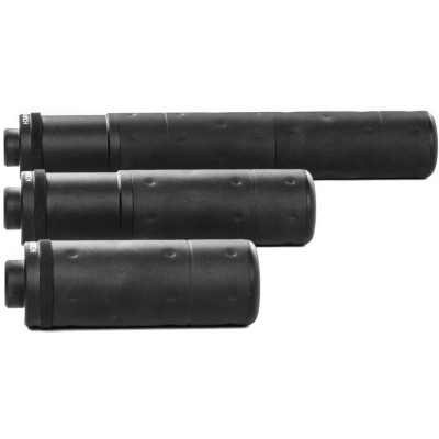 Novritsch Modular Mock Airsoft Suppressor V1 (225-105x36 mm) - Black