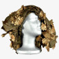 KMCS Mitznefet with 3D Leaves - Next-Gen Brown KMCS Mitznefet with 3D Leaves - Next-Gen Brown