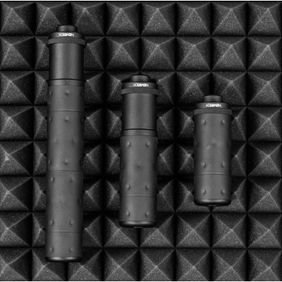 Novritsch Modular Mock Airsoft Suppressor V1 (225-105x36 mm) - Black