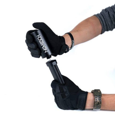 Novritsch hordozható airsoft gázpalack – fekete