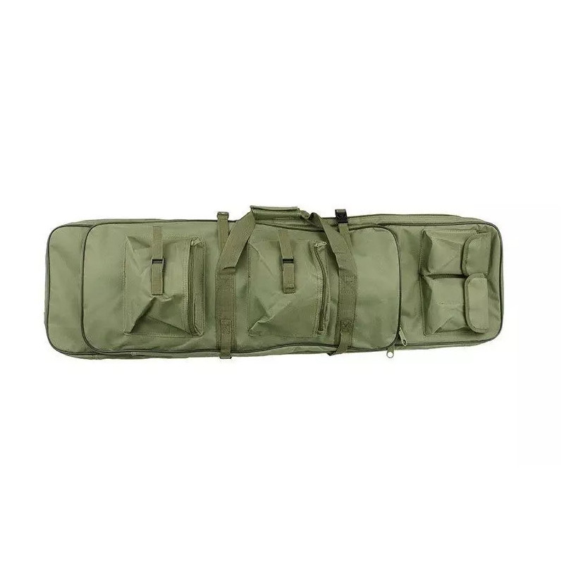 Twin assault rifle carrying bag - 65 and 96cm - Olive Green Twin assault rifle carrying bag - 65 and 96cm - Olive Green