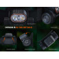 FENIX HM55R Rechargeable Headlamp, 1200 lm - Black