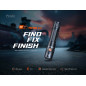 FENIX Rechargeable LED Flashlight PD36R ACE, 3000 lm - Black