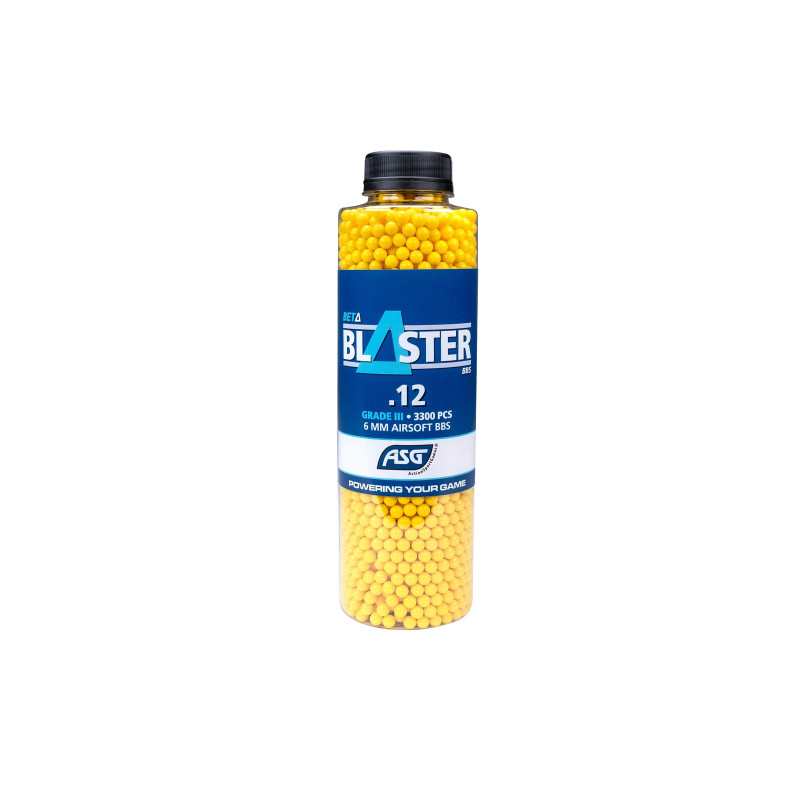 ASG BETA Blaster BB-golyók 0,12 g, 3300 db – sárga