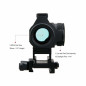 VO MAVERICK Gen2 1x22 Red Dot Sight, QD RIS - Black VO MAVERICK Gen2 1x22 Red Dot Sight, QD RIS - Black