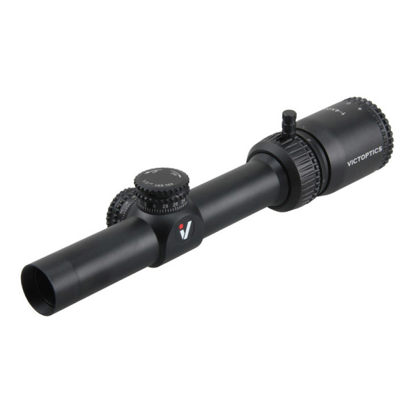 VictOptics ZOD 1-4x20 SFP Airsoft LPVO távcső – fekete