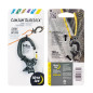 NITE IZE CamJam™ SlideLock® kötélfeszítő karabiner, S méret – fekete