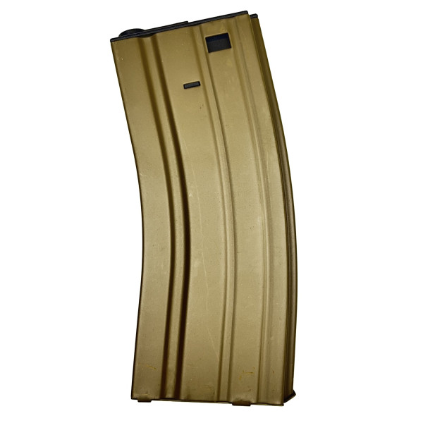 DA Metal Magazine for 130 BBs M4/M16, Mid-Cap - Tan