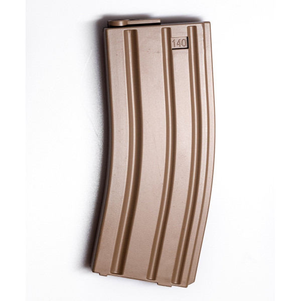 DA Polymer Magazine for 130 BBs M4/M16, Mid-Cap - Tan