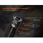 FENIX TK25R Rechargeable LED Torch, 3600 lm - Black