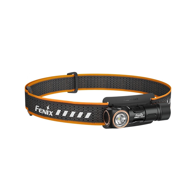 FENIX HM23 V2.0 fejlámpa, 300 lm – fekete