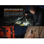 FENIX HM23 V2.0 fejlámpa, 300 lm – fekete