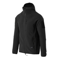 HELIKON PATRIOT PRO polár taktikai kabát / kapucnis pulóver – fekete