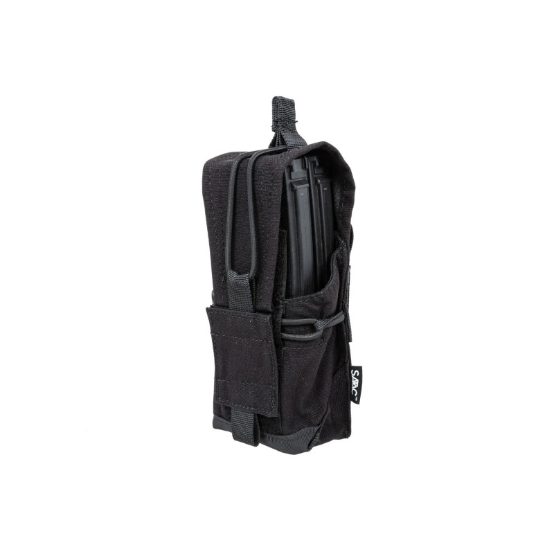 SATAC Universal MOLLE Pouch for 2 Rifle Magazines - Black SATAC Universal MOLLE Pouch for 2 Rifle Magazines - Black
