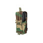 SATAC Universal MOLLE Pouch for 2 Rifle Magazines - Woodland SATAC Universal MOLLE Pouch for 2 Rifle Magazines - Woodland