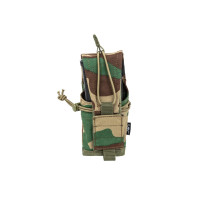SATAC Universal MOLLE Pouch for 2 Rifle Magazines - Woodland