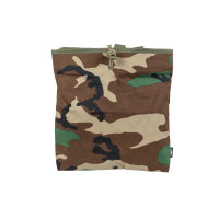SATAC Airsoft Magazine Dump Bag / Pouch - Woodland