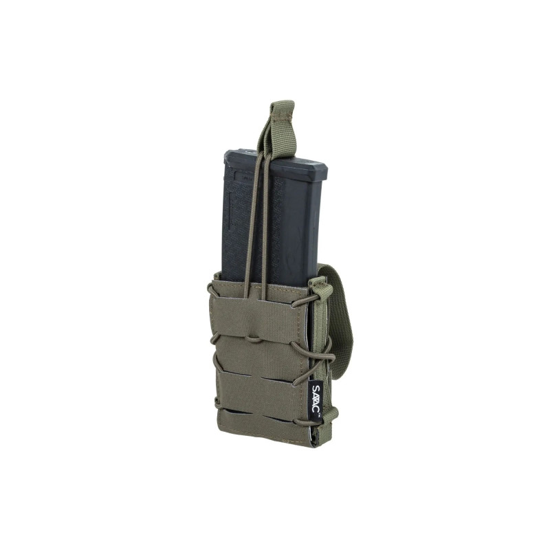 SATAC nyitott MOLLE-táska M4/AK-tárhoz – zöld