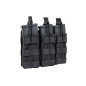 SATAC nyitott MOLLE-táska 3 db M4/AR15-es tárhoz – fekete