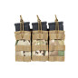 SATAC nyitott MOLLE-táska 3 db M4/AR15-es tárhoz – MC