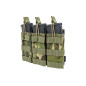 SATAC nyitott MOLLE-táska 3 db M4/AR15-es tárhoz – MC Tropic
