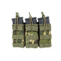 SATAC nyitott MOLLE-táska 3 db M4/AR15-es tárhoz – MC Tropic