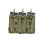 SATAC nyitott MOLLE-táska 3 db M4/AR15-es tárhoz – MC Tropic