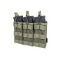 SATAC nyitott MOLLE-táska 3 db M4/AR15-es tárhoz – zöld