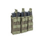 SATAC nyitott MOLLE-táska 3 db M4/AR15-es tárhoz – zöld