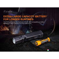 FENIX WT25R LED flashlight, 1000 lm - Black